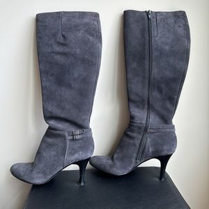 Calvin Klein Dina Calf Suede Boots size 7.5